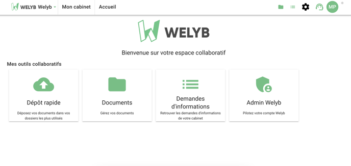 Compte client Welyb